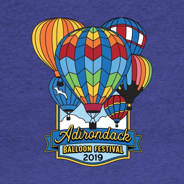 2019 Adirondack Balloon Festival Logo by ADKBF